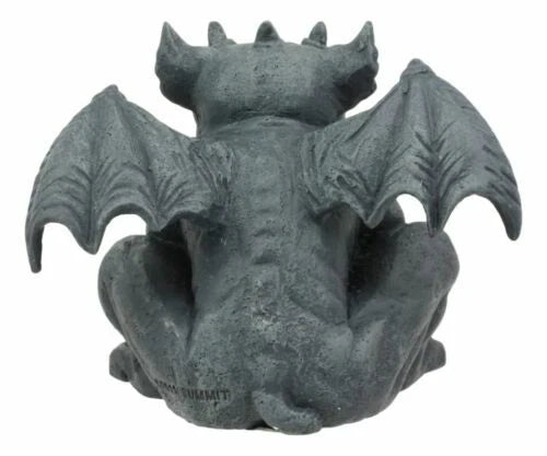 Gothic Fido The Sabre Tooth Tiger Gargoyle Figurine Small Fantasy Decor-3