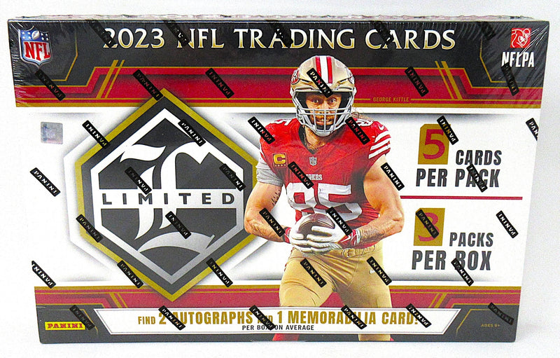 2023 Panini Limited Football Box (Hobby) (3/5)-1