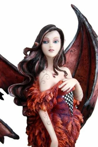 Amy Brown Fantasy Large Autumn Gothic Fairy Dracula Collector Figurine 17.5"H-4