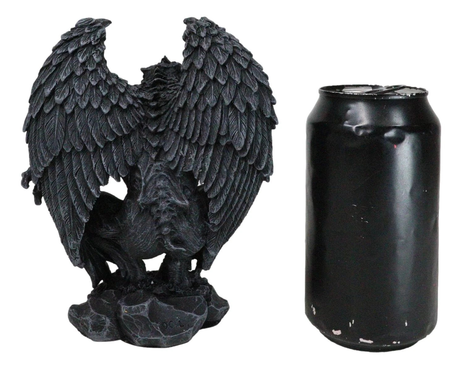 Gothic Winged Avian Eagle Bird Renegade Gargoyle Decorative Figurine 6.25"H-6