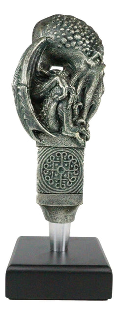 Cosmic God Cthulhu Kraken Octopus Novelty Beer Tap Handle Figurine W/ Base-5