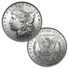 1903 P Morgan Silver Dollar $1 Brilliant Uncirculated BU 90% Silver-1