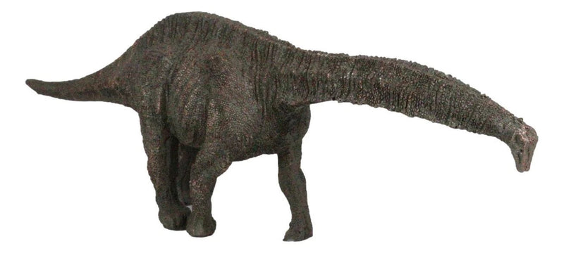 14"L Realistic Jurassic Era Sauropod Dinosaur Gigantic Brontosaurus Figurine-4