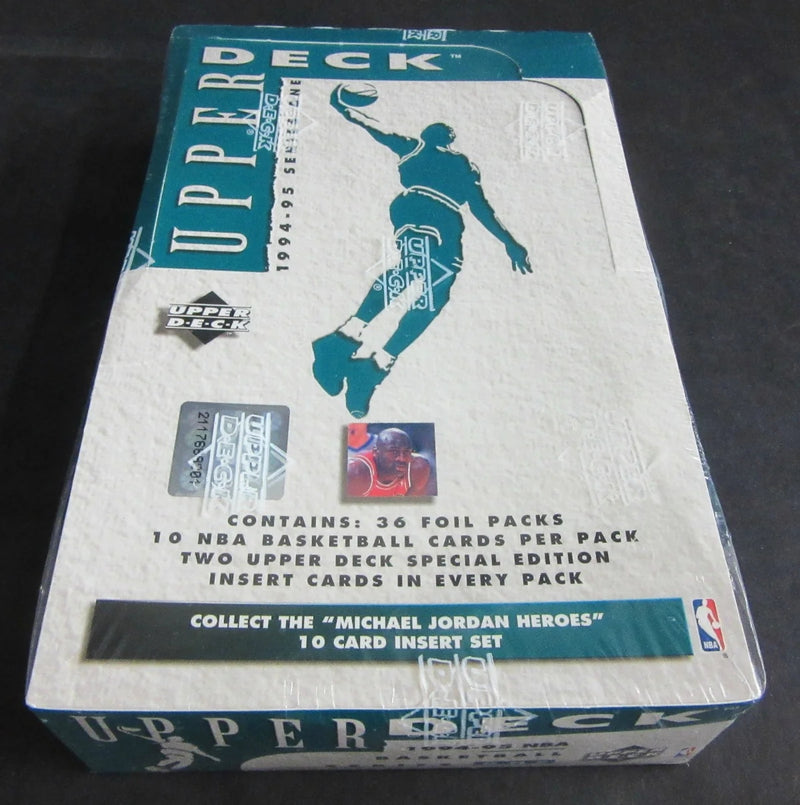 1994/95 Upper Deck Basketball Series 1 Box (Teal) (36/10)-1
