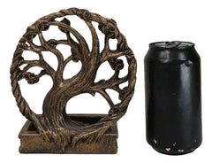 Forest Crann Bethadh Celtic Willow Tree of Life Backflow Incense Cone Burner-3