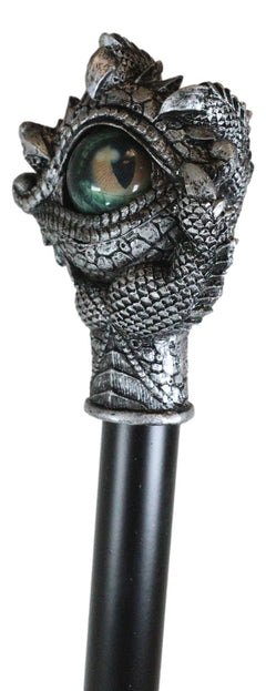 Fantasy Ocular Evil Eye Of Sauron And Dragon Claws Swagger Cane Cosplay Stick-6