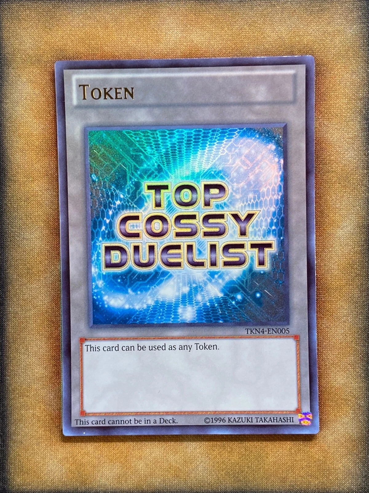 Yugioh Top Cossy Duelist TKN4-EN005 Ultra Rare NM-1
