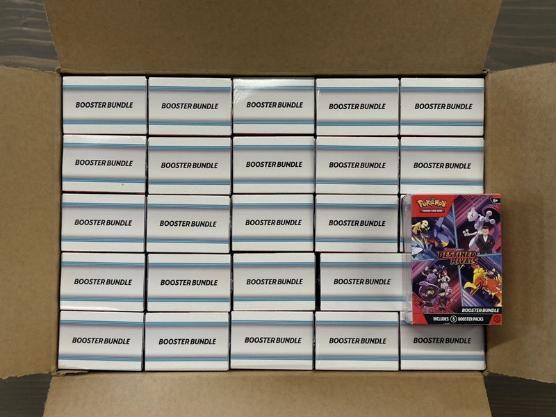 Pokemon Destined Rivals (SV10) Booster Bundle CASE! 25 Bundles - 150 Packs-1