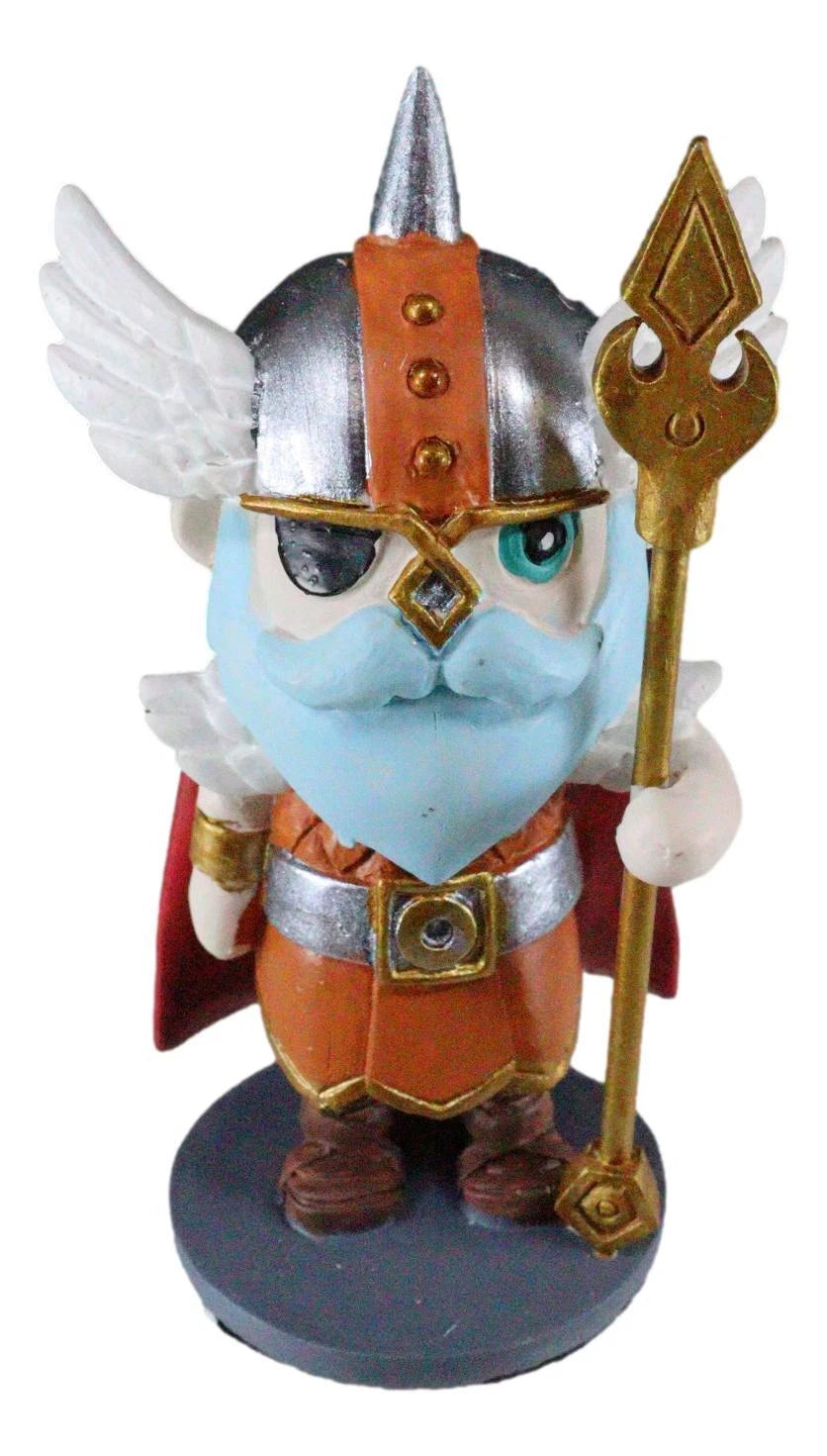 Norsies Collector Odin The Alfather Raven King of Asgard Valhalla Small Figurine-3