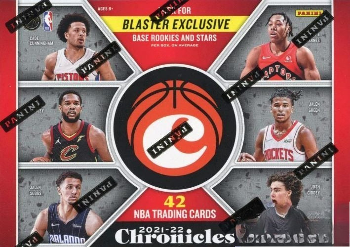 2021/22 Panini Chronicles Basketball EXCLUSIVE Sealed Blaster Box-PINK PARALLELS-1