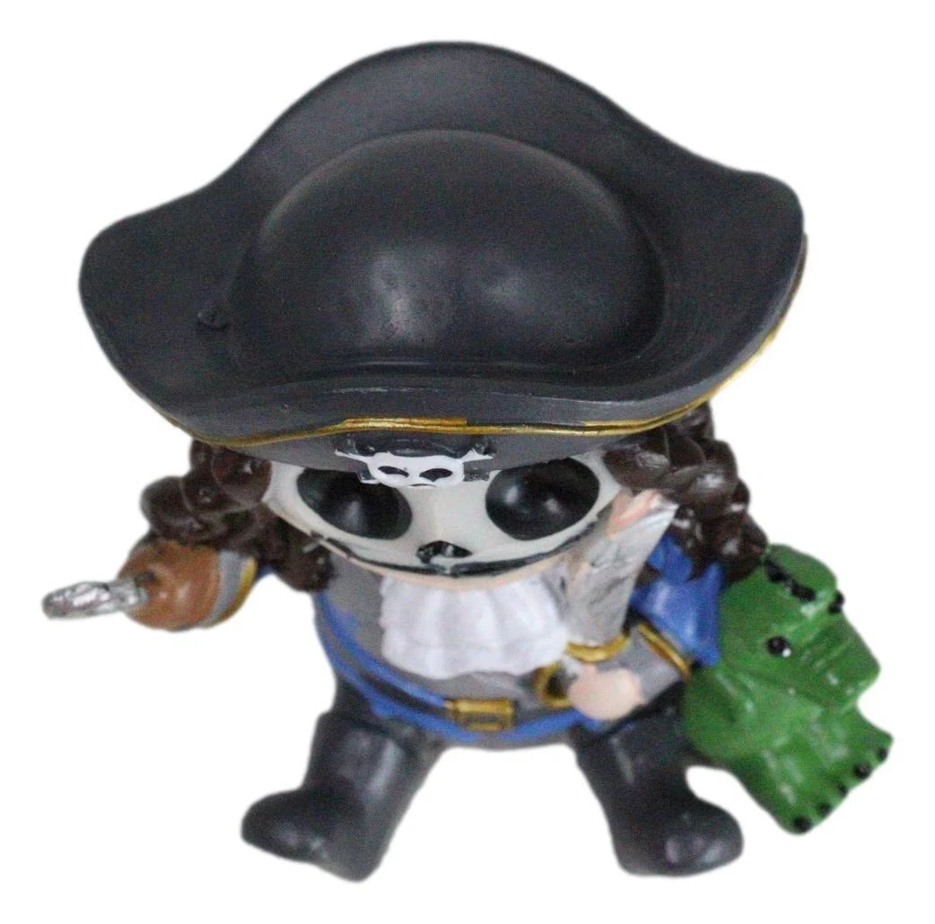 Furry Bones Arrr Matey Villain Pirate Captain Hook Peter Pan Figurine Furrybones-4