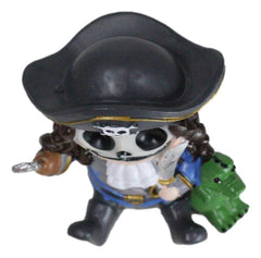 Furry Bones Arrr Matey Villain Pirate Captain Hook Peter Pan Figurine Furrybones-4