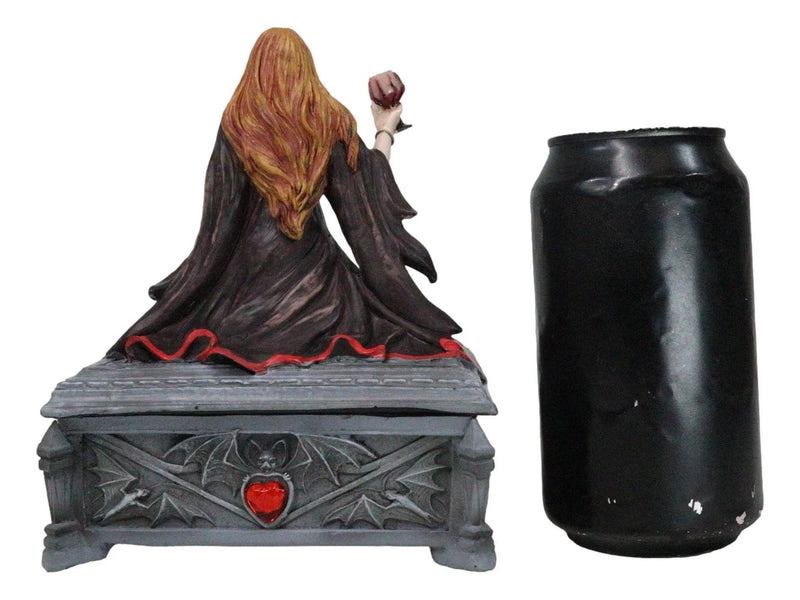 Caja decorativa de joyería con cáliz de sangre de vampiro gótica de luna de sangre-3