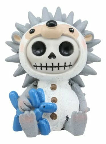 Furrybones Hedrick The Hedgehog Figurine Small 2.75" Furry Bones Skeleton Decor-4
