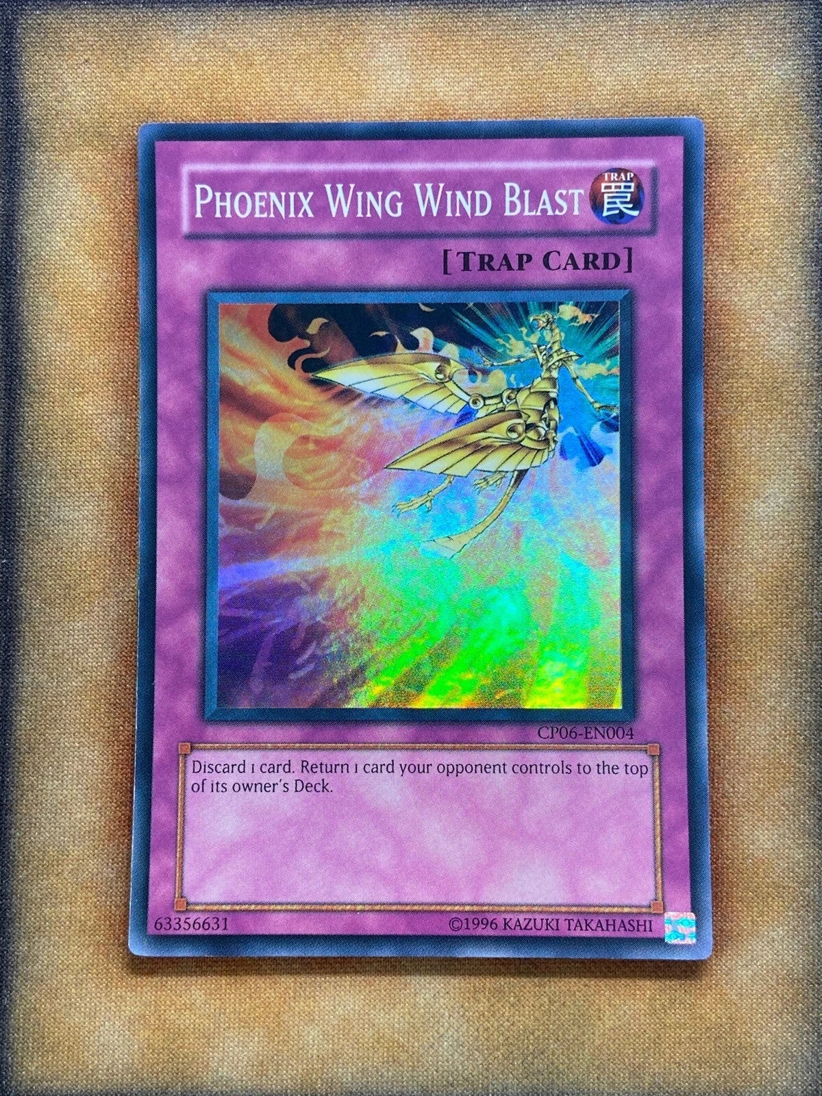 Yugioh Phoenix Wing Wind Blast CP06-EN004 Super Rare NM