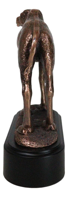 Desert Explorer Single Hump Brown Camel Electroplated Resin Figurine With Base-3