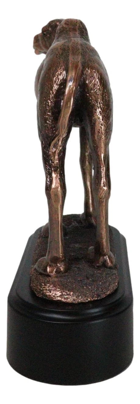 Desert Explorer Single Hump Brown Camel Electroplated Resin Figurine With Base-3
