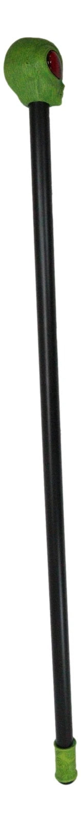 Green Roswell UFO Alien Extra Terrestrial Decorative Cosplay Prop Swagger Cane-4