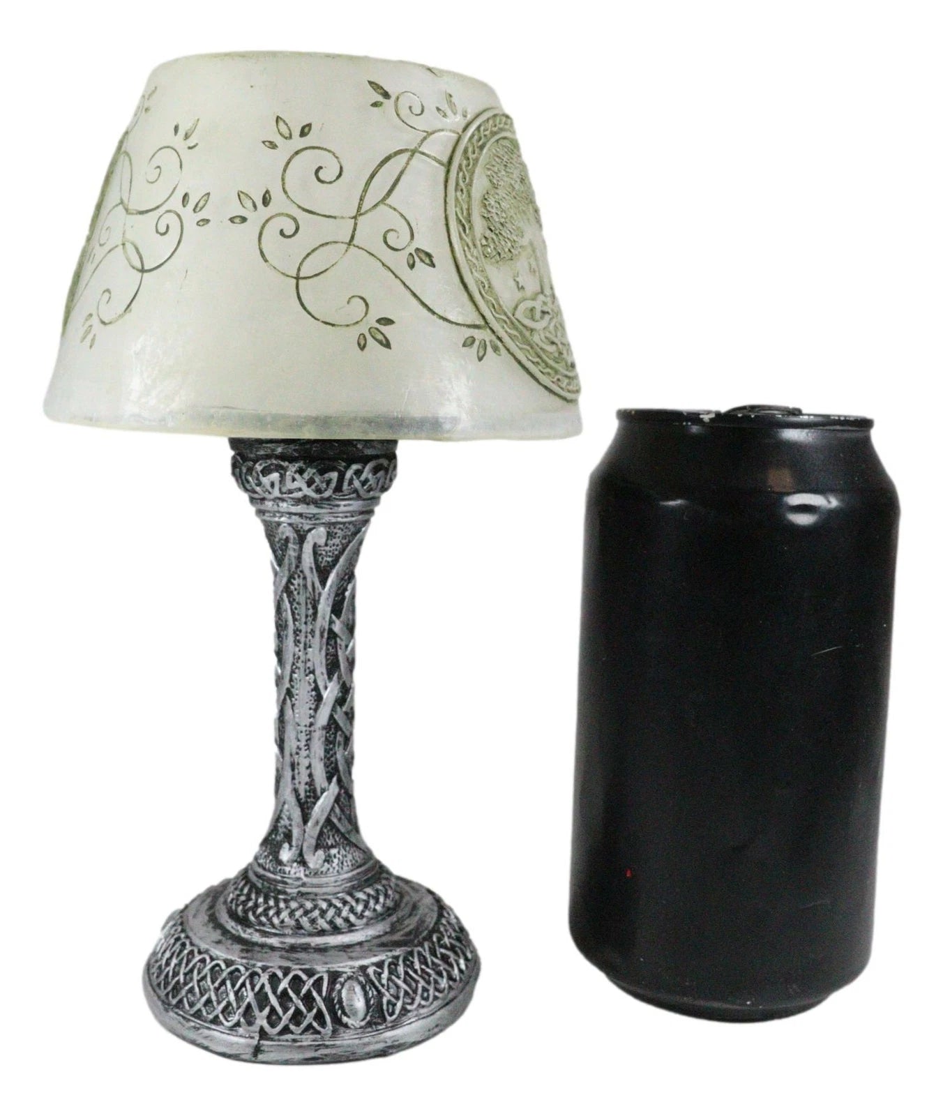 Celtic Sacred Tree Of Life Mini LED Night Light Figurine 7"H Table Courtesy Lamp-3