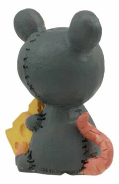 Furry Bones Voodoo Mouse With Muenster Cheese Skeleton Figurine Mice Furrybone-3