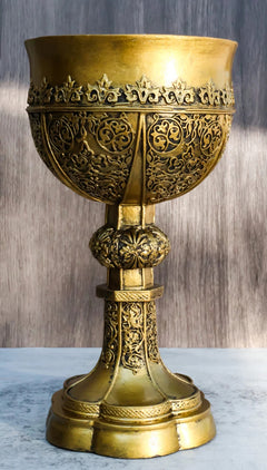 El Santo Grial de Merlín La Copa Dorada de la Vida Cáliz Copa Ceremonial Arturo-3