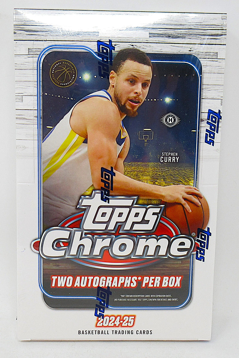 2024/25 Topps Chrome Basketball Box (Hobby) (12/8)-1