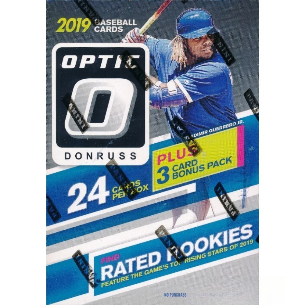 2019 Donruss Optic Baseball EXCLUSIVE Sealed Blaster Box-PINK PRIZM PARALLELS-1