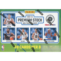 2023/24 Panini PREMIUM STOCK Basketball Blaster Sealed Box-5 PRIZM! Wemby RC YR!-1