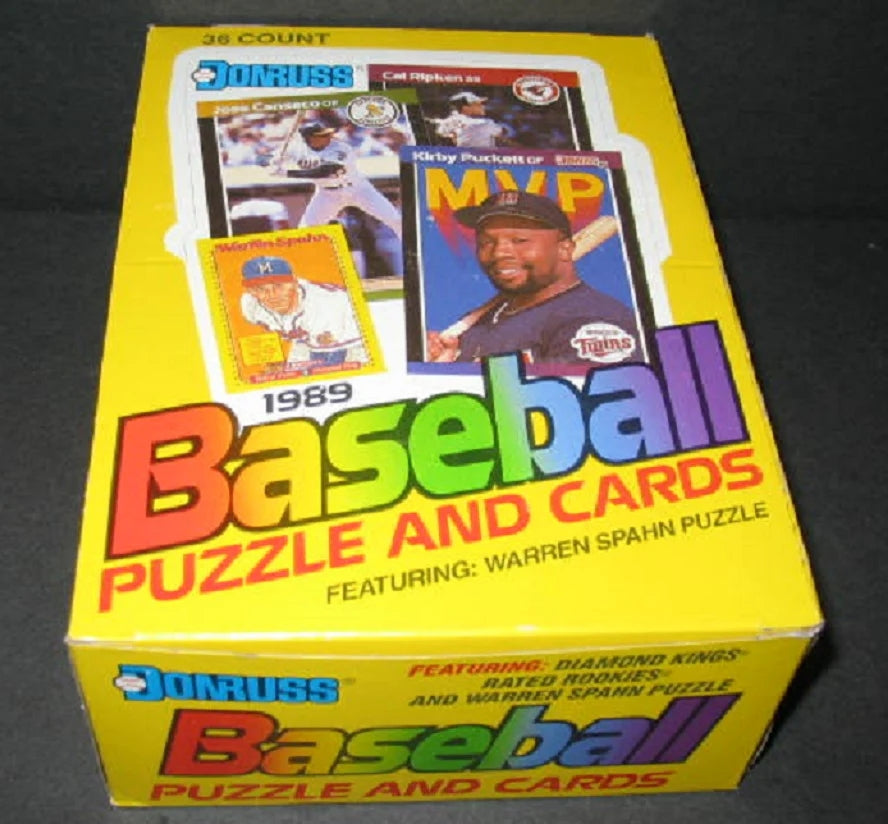 1989 Donruss Baseball Unopened Wax Box-1