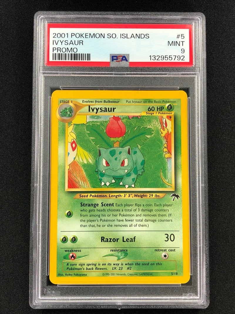 Pokemon 2001 Ivysaur 5/18 Islands Promo PSA 9 Mint-1