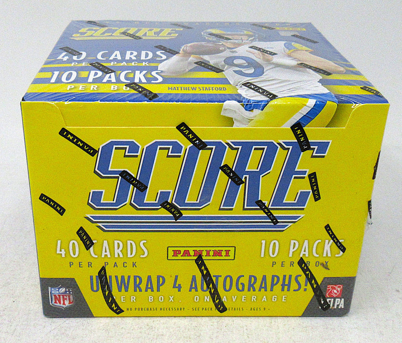 2022 Panini Score Football Box (Hobby) (10/40)-1