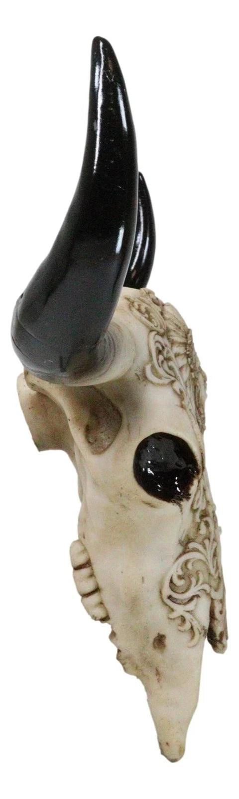 Southwestern Tribal Buffalo Skull Tribal Indian Chief Scrollwork Wall Decor-8