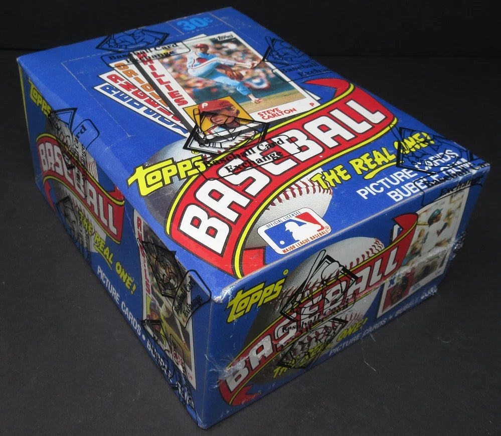 1984 Topps Baseball Unopened Wax Box (BBCE) (Non X-Out)-1