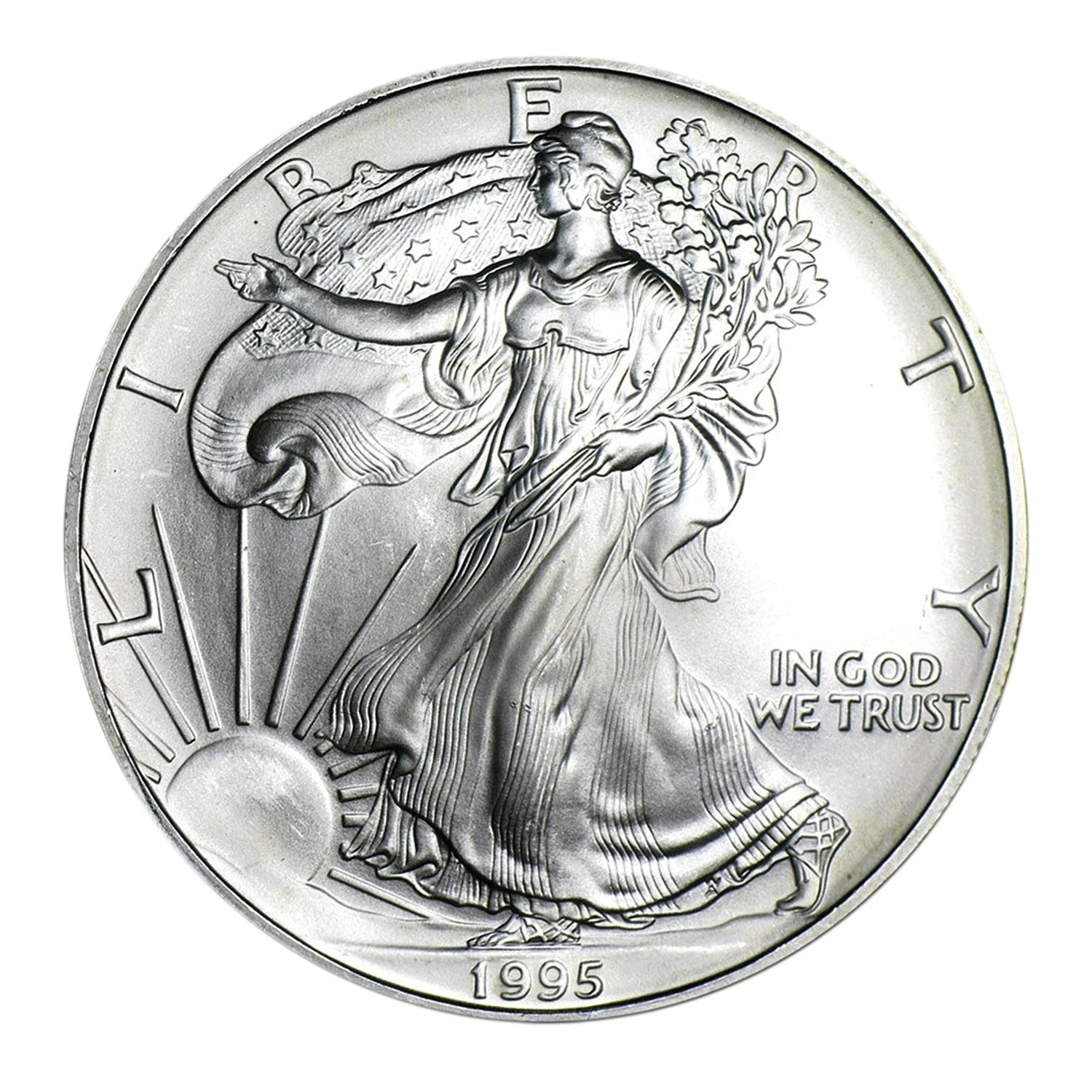 American Silver Eagle MS69 PCGS de 1 dólar de 1995-2