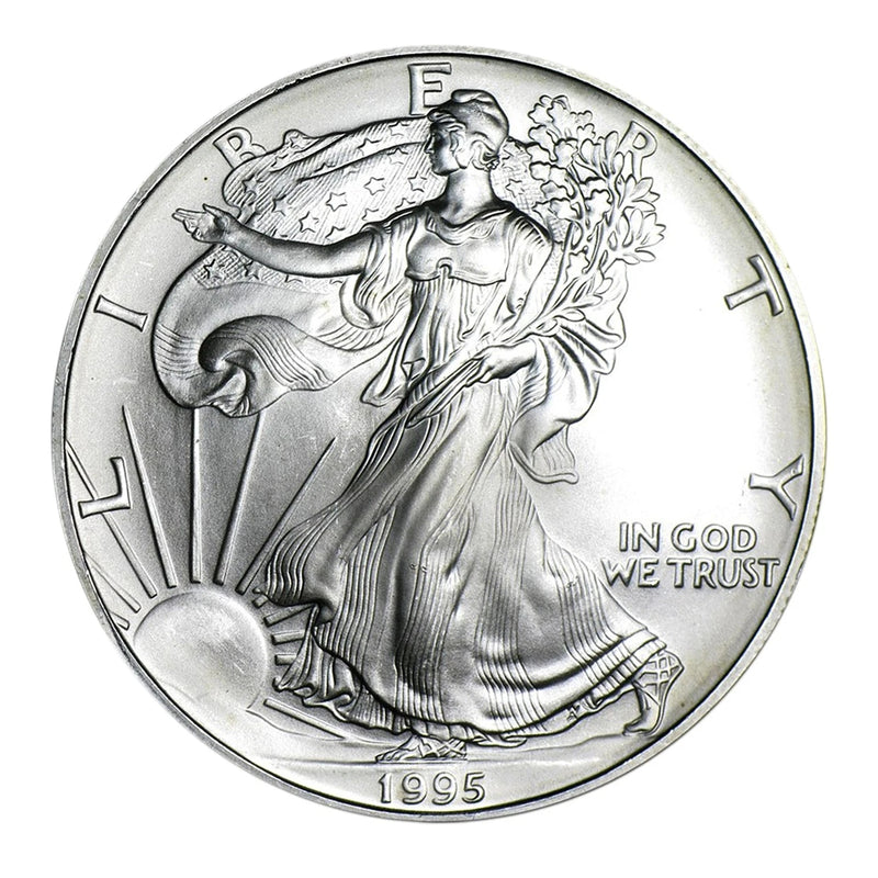 American Silver Eagle MS69 PCGS de 1 dólar de 1995-2