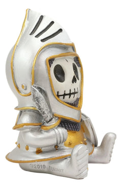 Furry Bones Medieval Suit of Armor Knight Sir Kay Skeleton Figurine Furrybones-4