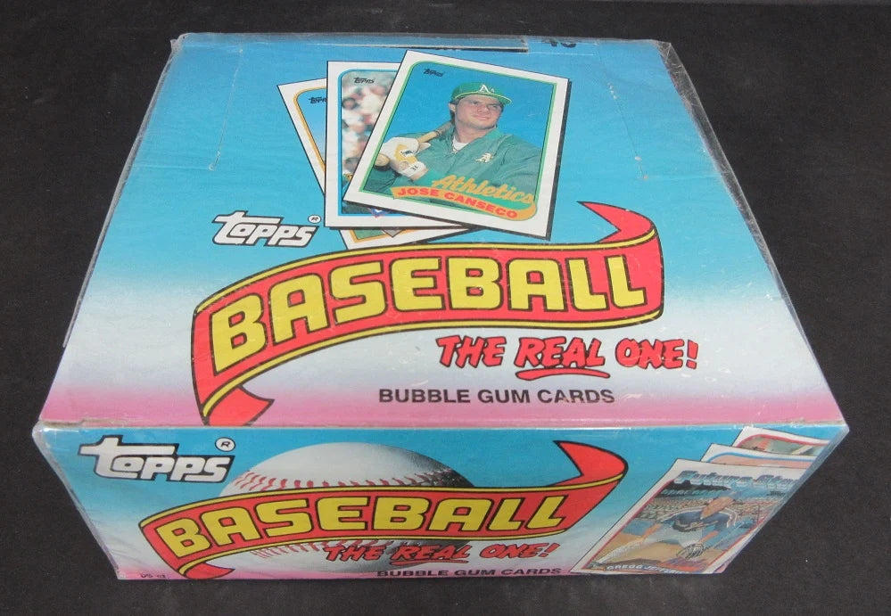 1989 Topps Baseball Box (Alternate Wrap) (36/15)