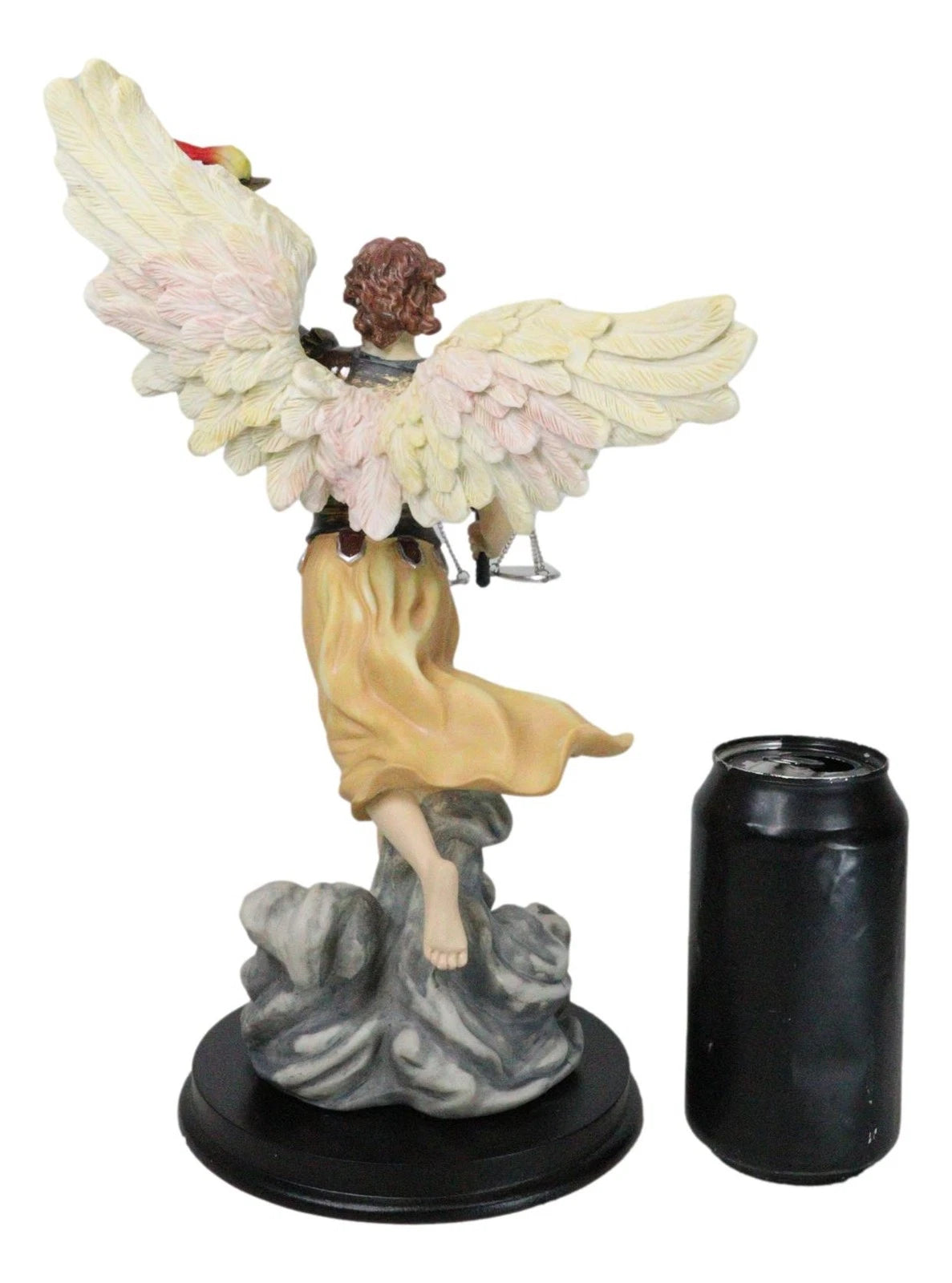 Byzantine Orthodox Catholic Church Archangel Saint Uriel Fire Of God Statue 13"H-6