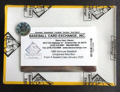 1989 Donruss Baseball Unopened Wax Box (FASC)-2