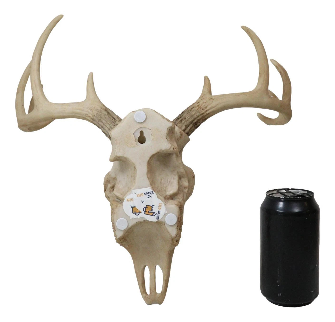 Rustic Hunter Rack Deer Skull Antler Wall Plaque Decor 10 Point Buck Figurine-3
