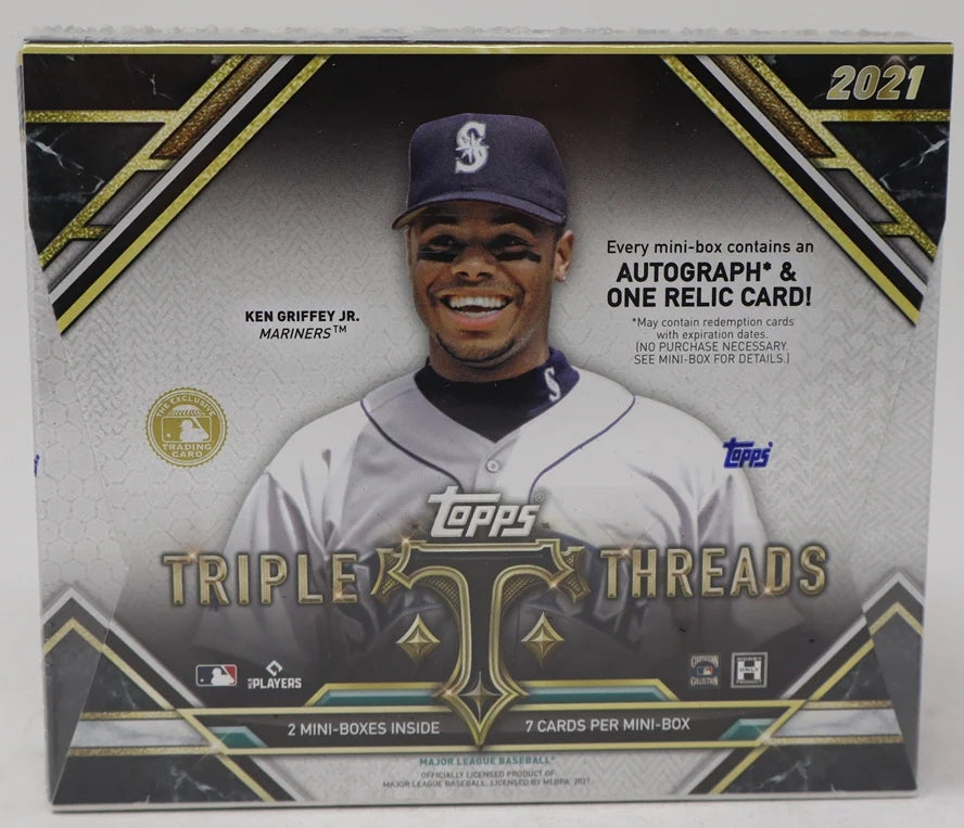 2021 Topps Triple Threads Baseball Box (Hobby) (2/1/7)