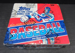 1985 Topps Baseball Unopened Cello Box (BBCE) (Non X-Out)-1