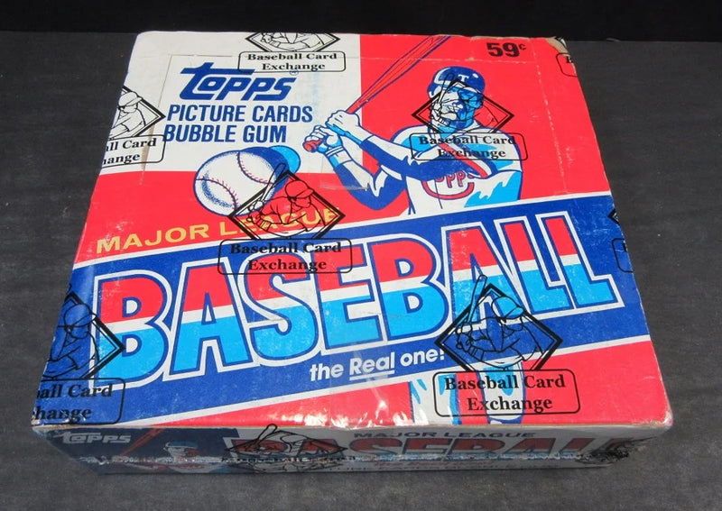 1985 Topps Baseball Unopened Cello Box (BBCE) (Non X-Out)-1