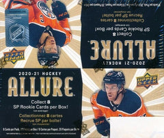 2020/21 Upper Deck ALLURE Hockey MASSIVE 20ct Factory Sealed Retail Box-120 Card-1