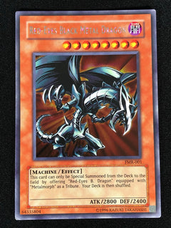 Yugioh Red-Eyes Black Metal Dragon FMR-001 Secret (LP)-1