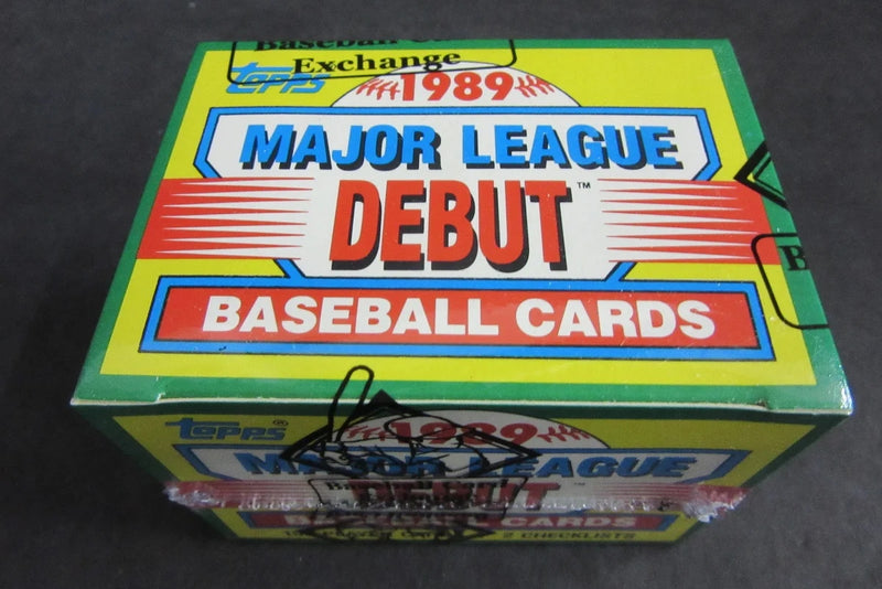 1989 Topps Baseball Major League Debut Factory Set (FASC)-1