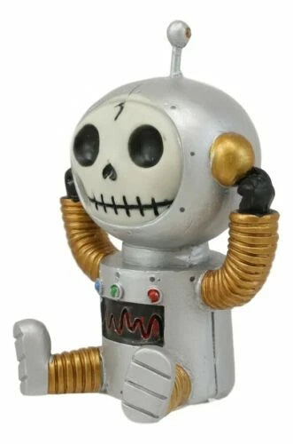 Furrybones Gadget The Skeleton Retro Robot Costume Monster Collectible Figurine-4