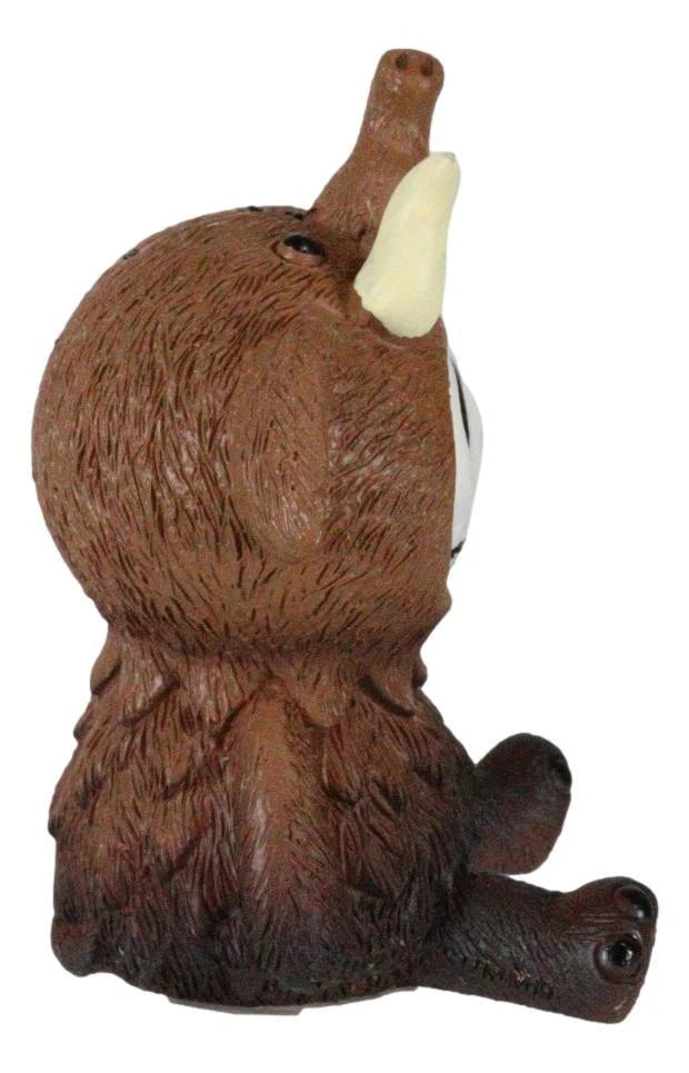 Furry Bones Warren The Mammoth And Sabretooth Tiger Skeleton Furrybones Figurine-6