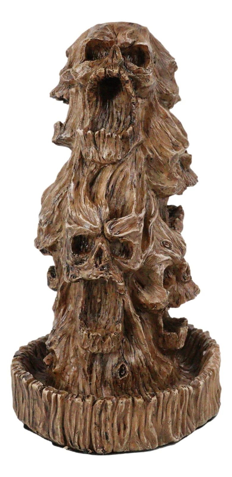 Morphing Screaming Underworld Skulls In Willow Tree Backflow Incense Cone Burner-5