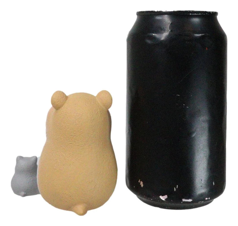 Furrybones Hammy Ribbon Hamster With Guinea Pig Skeleton Furry Bones Figurine-4